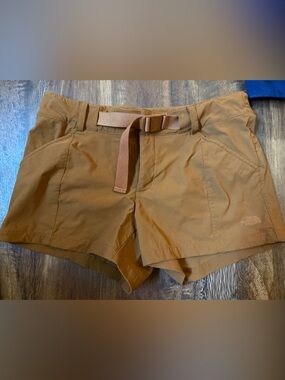 The North Face Women's Tan Outdoor Adventure Shorts